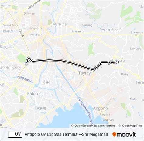 antipolo to megamall bus